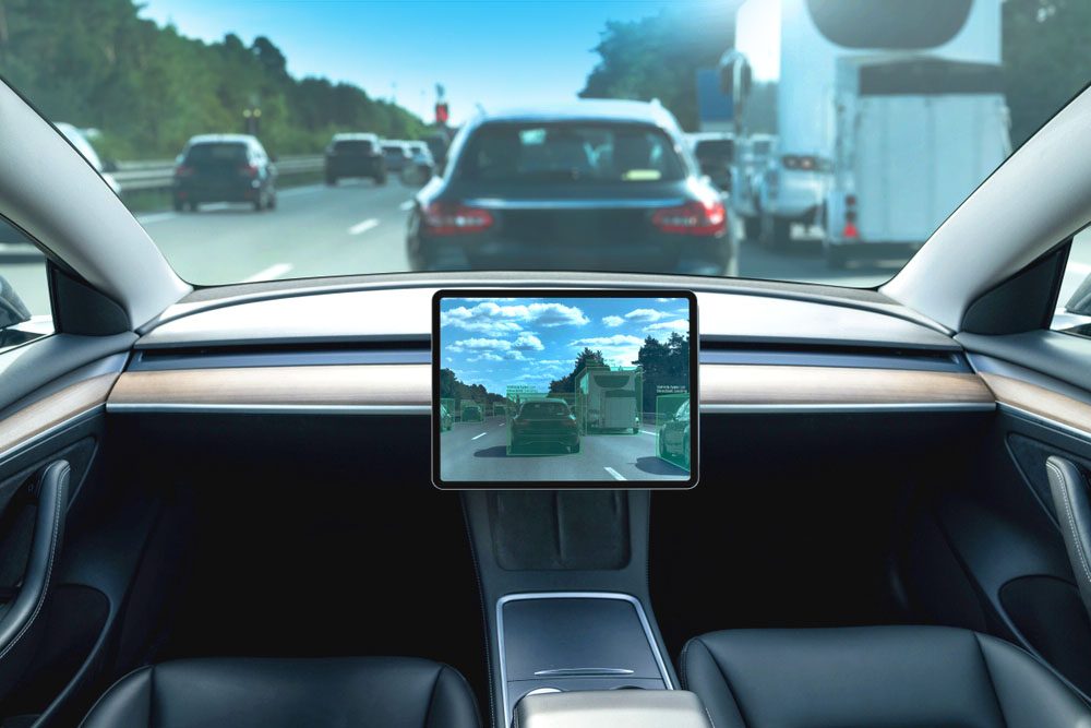 Driverless Vehicle Interior