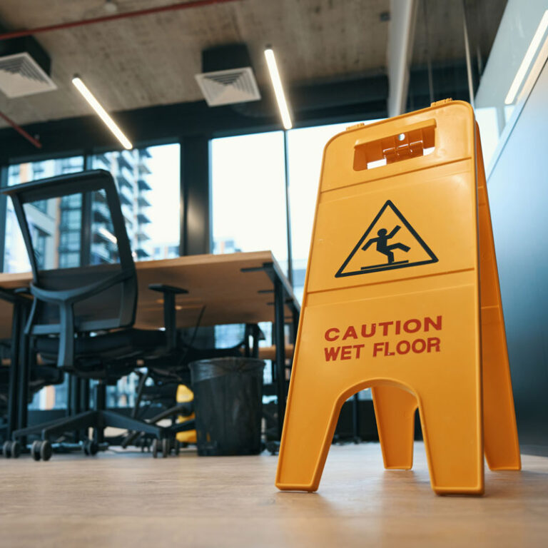 Caution Wet Floor sign