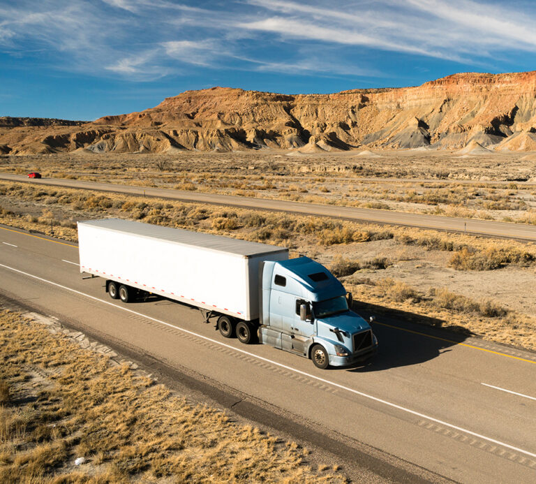 18-wheeler big rig truck